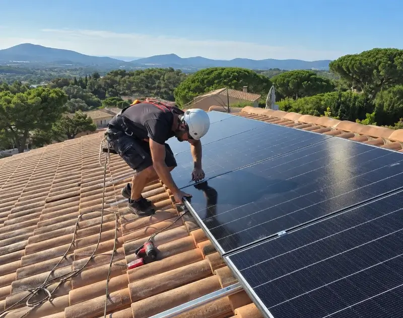 Installateur panneaux solaires Moréac — pose photovoltaïque sur toiture