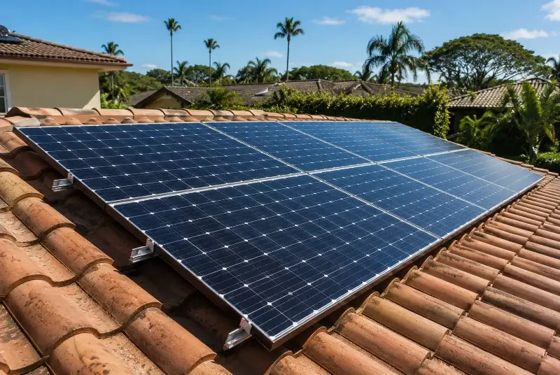 Installation de panneaux solaires à Moréac